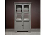 Витрина 2 дверная с зеркалом Manhattan (Серый) | изображение 1