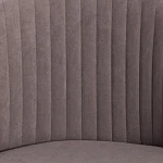 Кресло MELODY, велюр Clermon, св. -серый, 60 | изображение 8