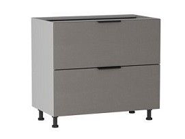 Стол с ящиками СЯ-2-90, Ватель (900*523*820) Экокожа Мокко, 23724