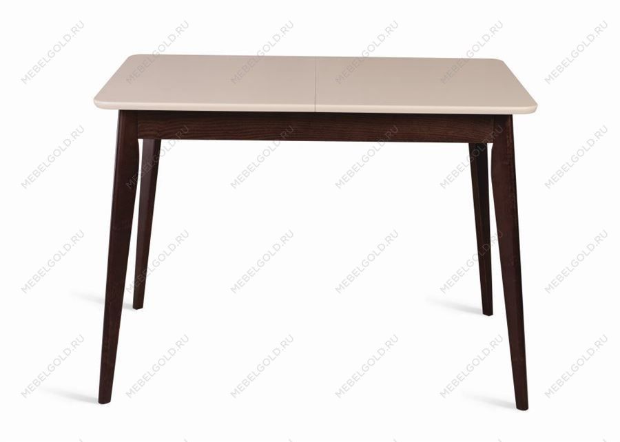 Стол Рэй-1030 (темный тон/слоновая кость 9001) Прямоугольный