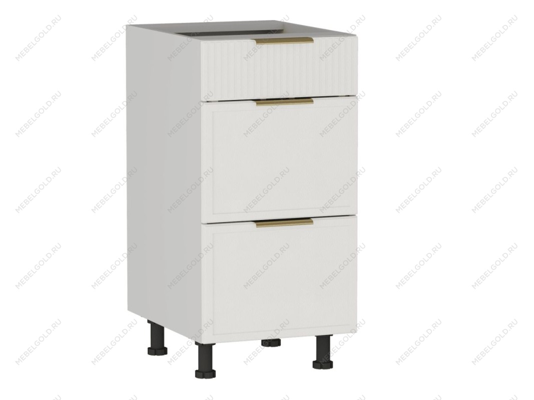 Стол с ящиками СЯ-40 (140/284), Берта (400*528*820) Экокожа Белый, 25321