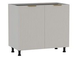 Стол С-90, Монза (900*523*820) Экокожа Бежевый, 23108