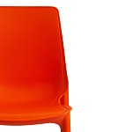 Стул GENIUS (mod 75) оранжевый/черные ножки | изображение 5