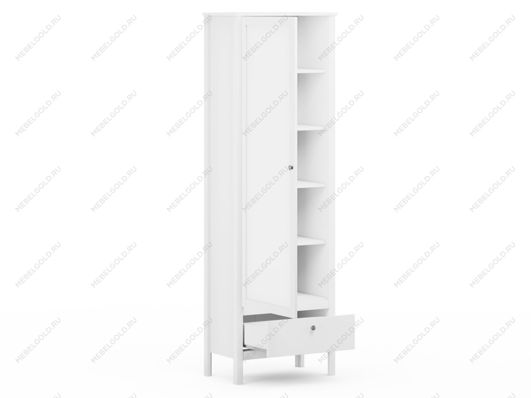 Шкаф Ева (Хельга) REG1D1S/200 белый | изображение 2