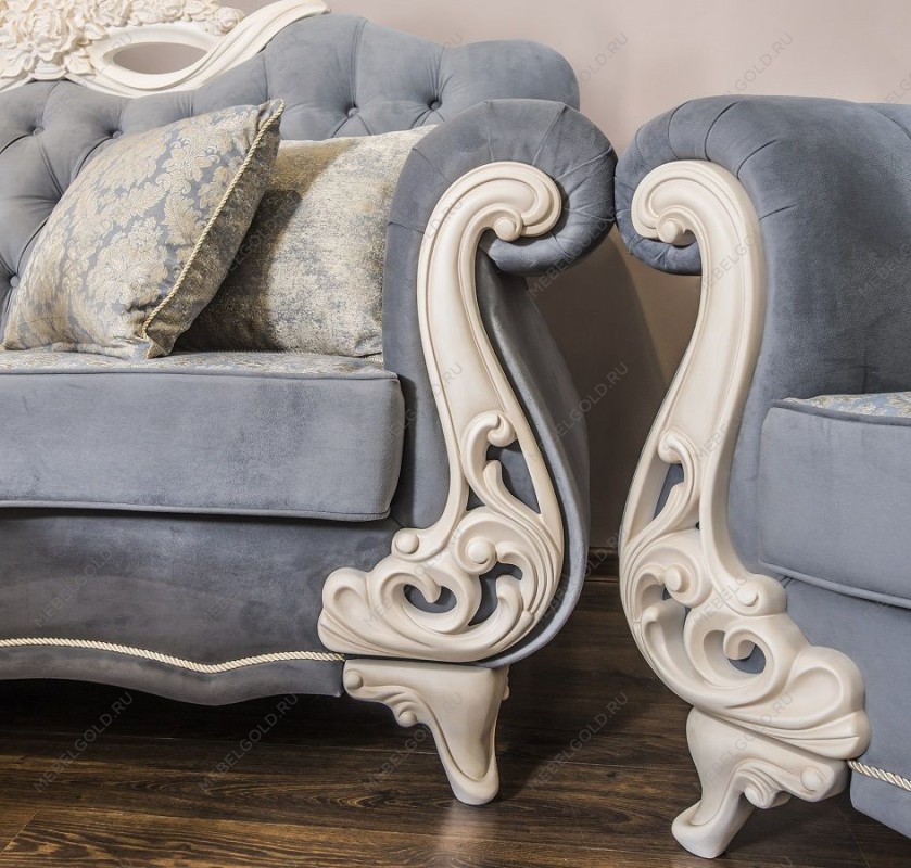 Комплект Афина крем серый | изображение 3