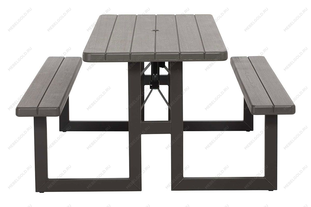 Стол с лавочками Lifetime для пикника | изображение 3