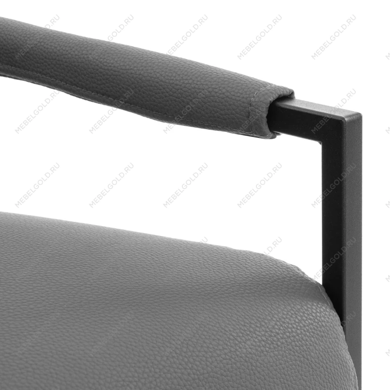 Кресло Charli LUX/Чарли Люкс, экокожа, Sharp Графит, 70х80х82 см | изображение 8