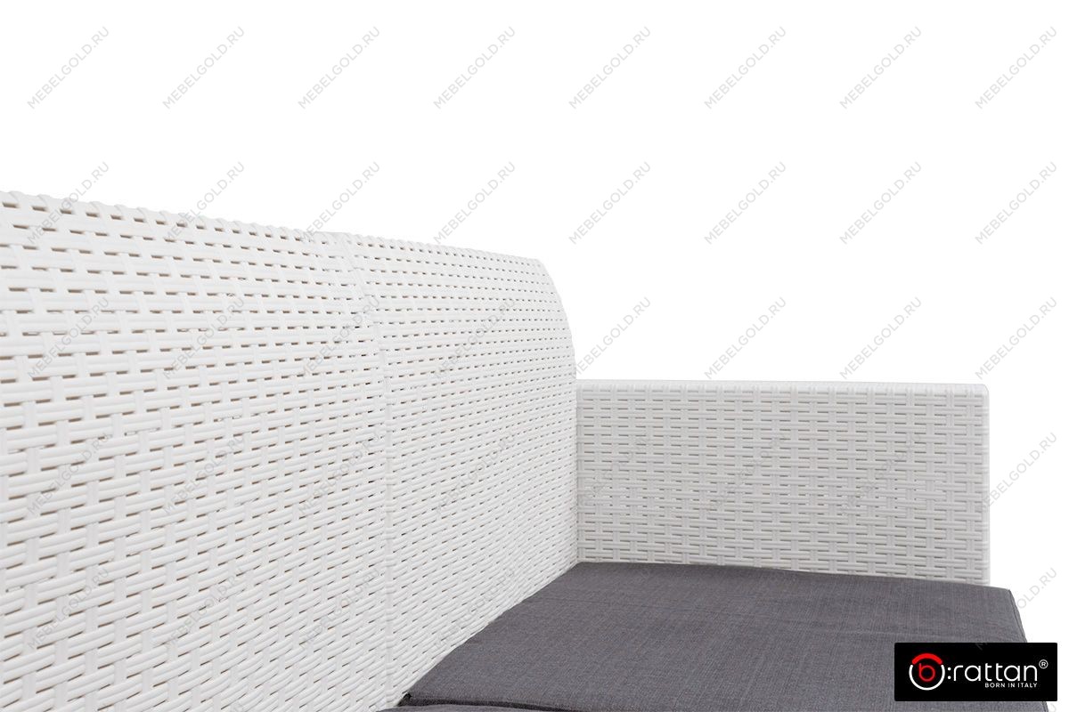 Диван NEBRASKA SOFA 3 (3х местный диван), белый | изображение 5