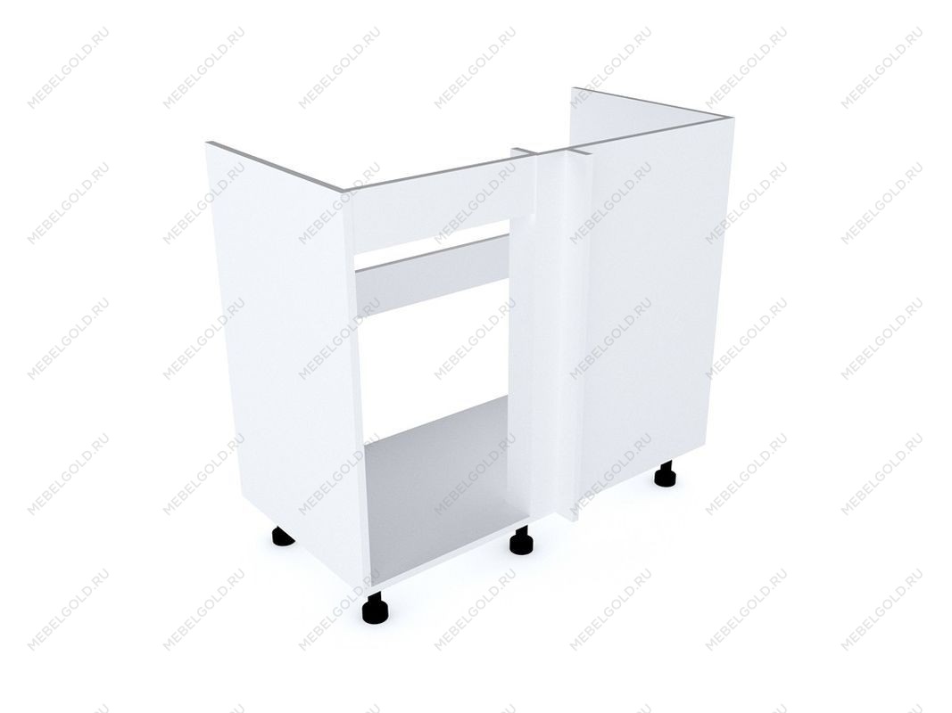 Стол под мойку угловой СМУ-100 левый, Канзас (900*470*820) Шалле Мореный, 20911 | изображение 1