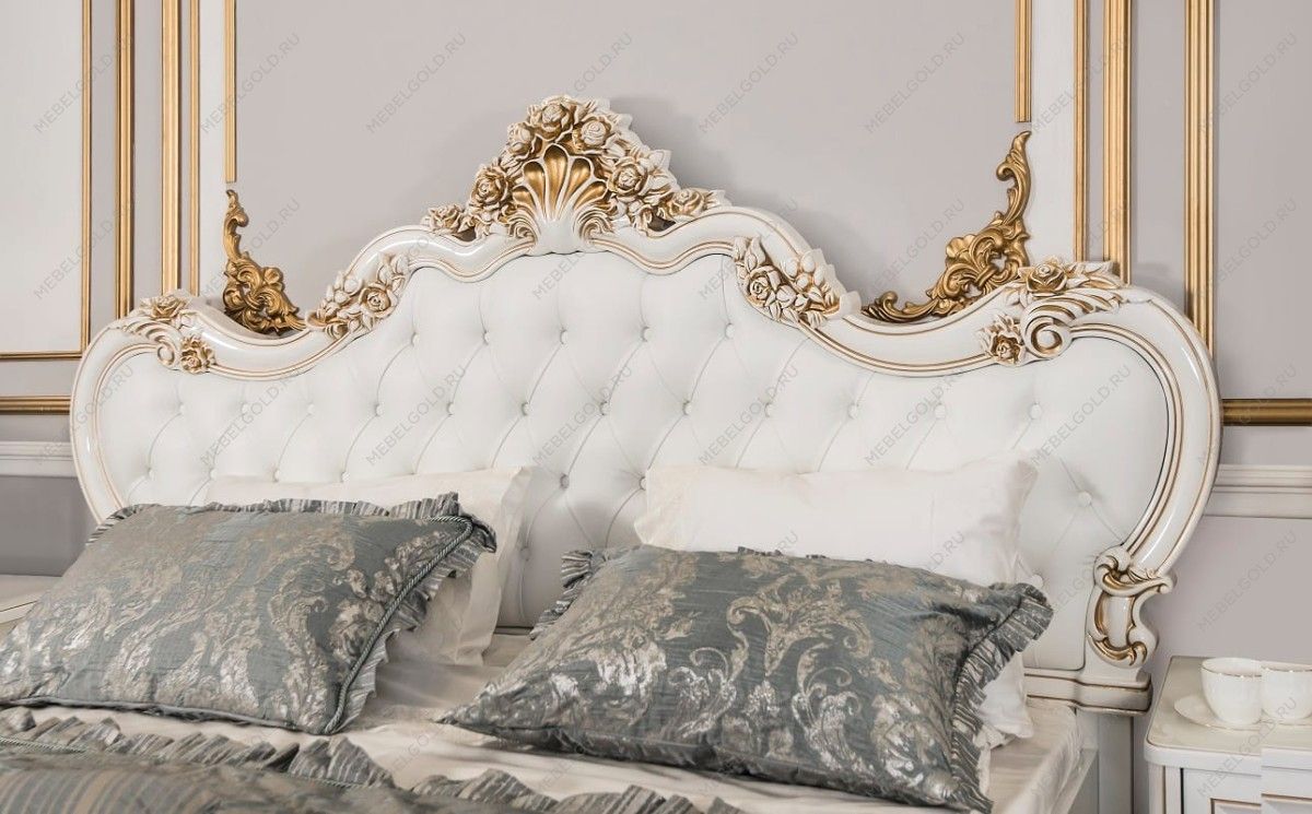 Кровать Натали 160х200 см белый глянец | изображение 6