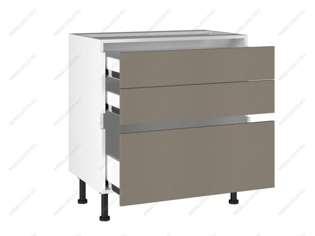 Стол с ящиками СЯ-80, Виста (800*523*870) Мокко, 25421 | изображение 1