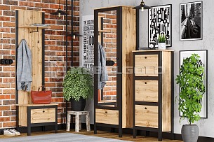 Тумба для обуви Лофт SFB3B/50