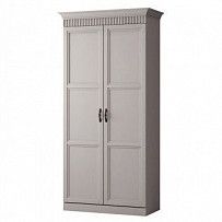 Нельсон 950 Шкаф для одежды 2-дверный, серый камень