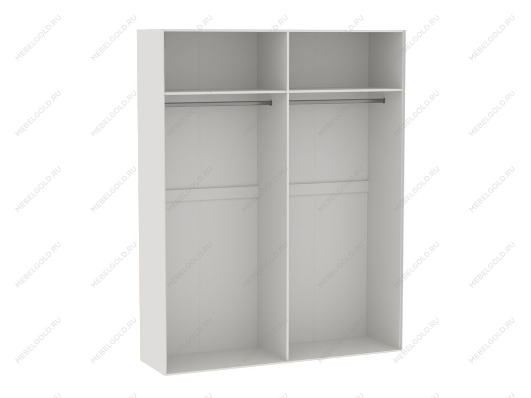 Шкаф 4-дверный (без дверей), Аврора (1812*522*2304) Дуб Мария/Кашемир, 12715