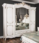 Спальня Флоренция 5-ств белый перламутр глянец | изображение 4