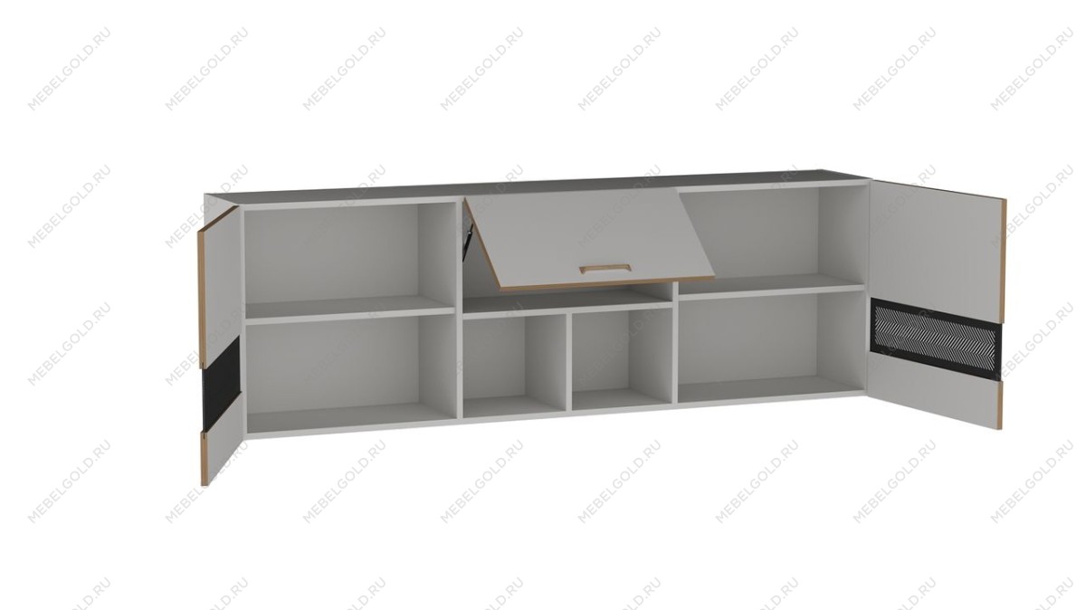 Шкаф ШСТ-180, Смарт (1800*316*600) Серый, 22618 | изображение 1