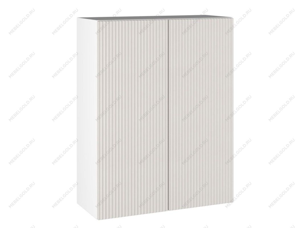 Шкаф 960 ШГ-75, Виста (750*316*960) Экокожа Белый, 26324