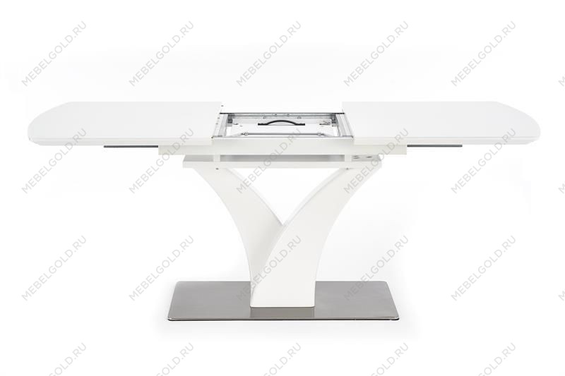 Стол обеденный Halmar PALERMO, раскладной (белый матовый) | изображение 2