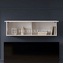 Полка навесная Тиффани 1D вудлайн кремовый