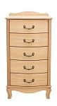 Комод Джульетта узкий 5 ящ.(светлый дуб) | изображение 1
