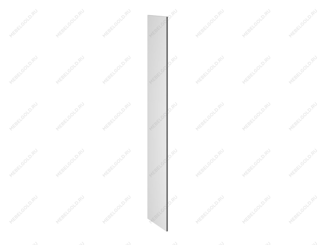 Бок замена шкафа-пенала 1080 ПГ-60 правый, Виста (16*570*2426) Экокожа Серый, 26120