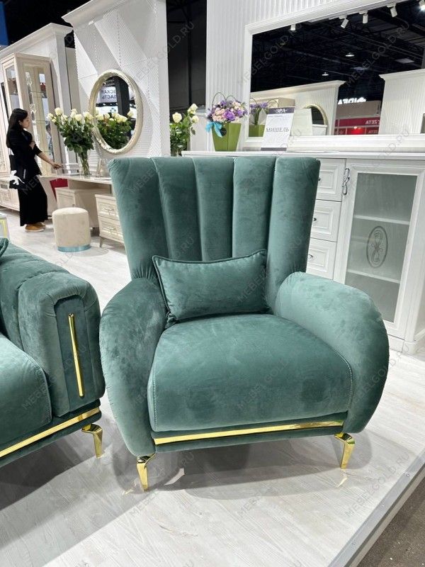 Кресло Замира оливковый | изображение 2