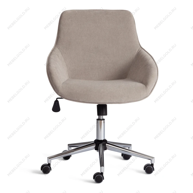 Кресло DUBLIN хром, вельвет, серый | изображение 4