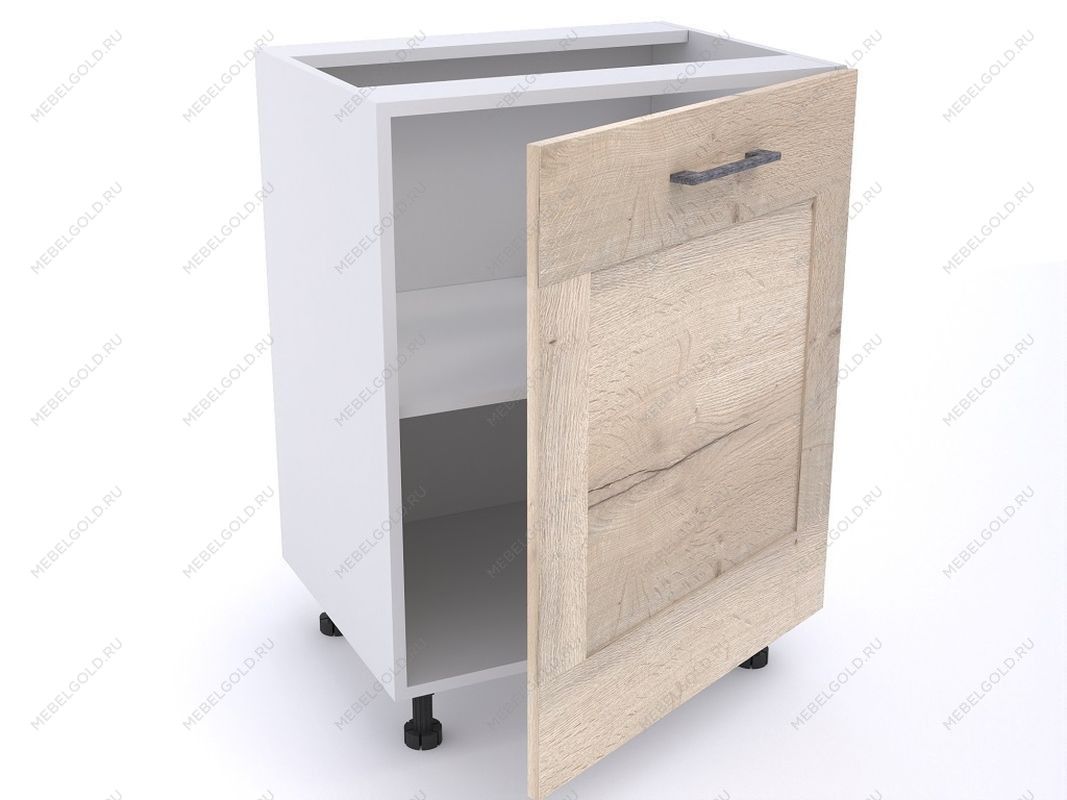 Стол С-60, Дублин (600*470*820) Дуб галифакс белый, 21605 | изображение 1