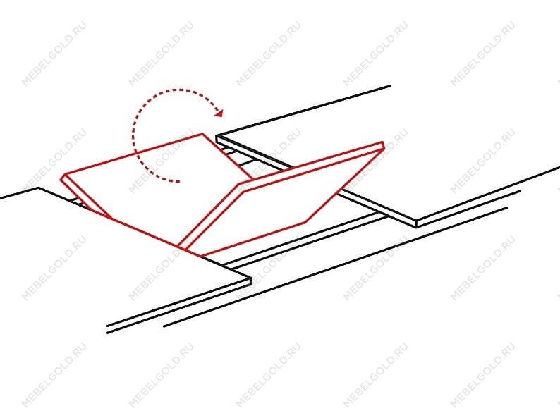 Стол обеденный Signal HOUSTON раскладной (дуб) | изображение 6