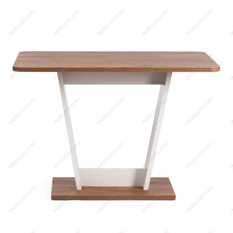 Стол обеденный TIBI нераздвижной, ЛДСП, 68,6 х 110 х 75 см, Дуб Канзас/Пепел | изображение 2