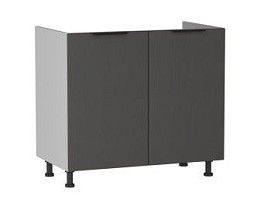 Стол под мойку СМ-90, Ватель (900*520*820) Экокожа Серый, 23312