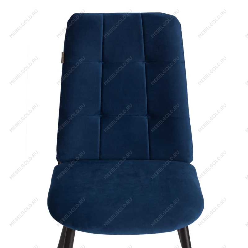 Стул обеденный Asti (2 шт. в упаковке), TREND, велюр, Blue (синий), 50х55х93 | изображение 5