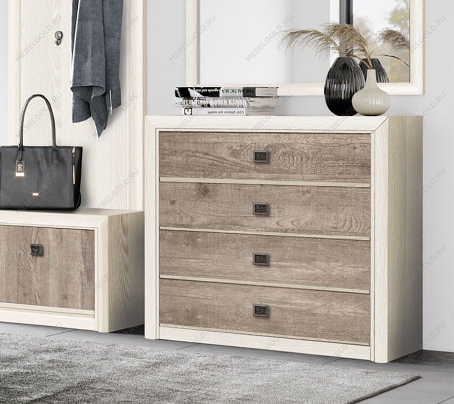 Балашиха - Комод Коен KOM4S ясень снежный | изображение 1
