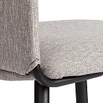 Стул обеденный La Rousse, NEW, ткань рогожка, серый/черный, 3M 16/2, 45x55x93 см | изображение 8