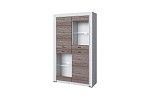 Шкаф с витриной Оливия 2V2D | изображение 4