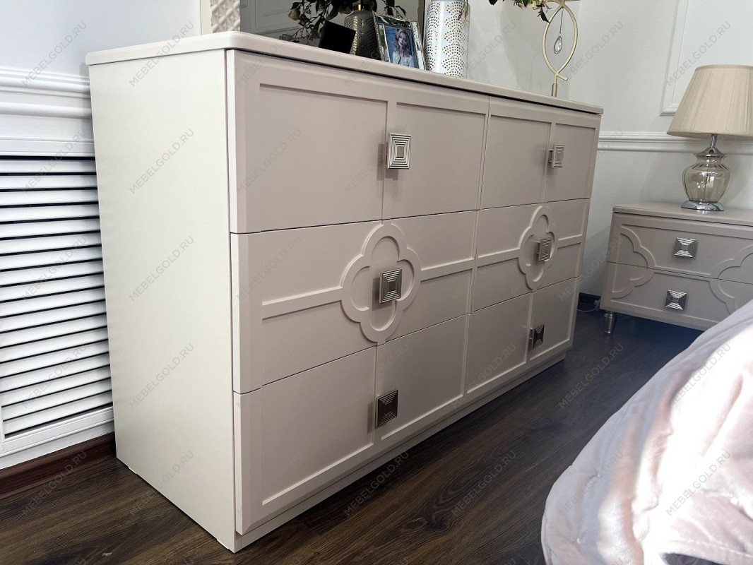 Комод Фелисия 6 ящиков мокко | изображение 3