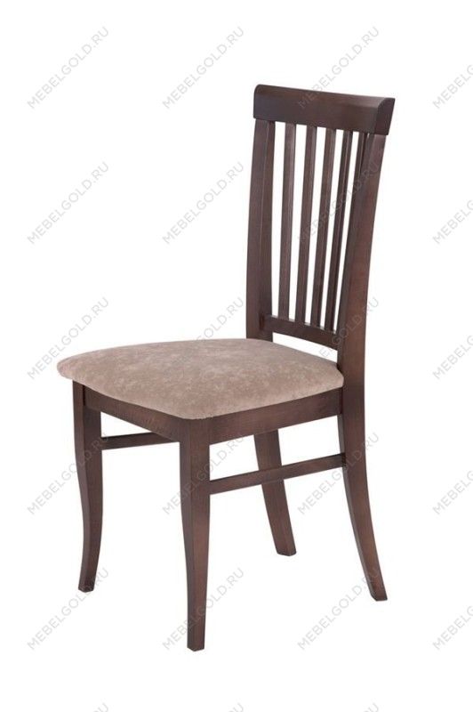 Стул полумягкий Лотос (Темный орех/ткань Опера беж) | изображение 3