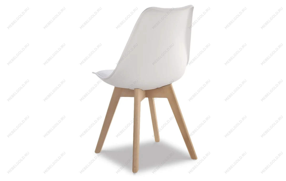 м. Марьина Роща - Стул PW072, белый/бук | изображение 3
