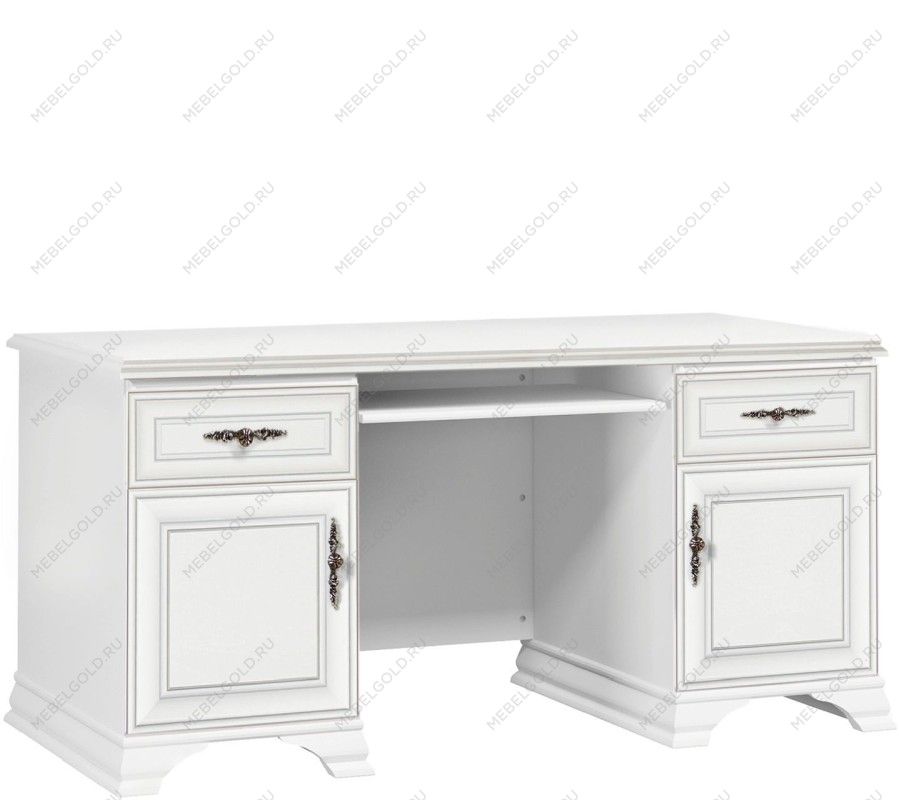 Стол письменный Кентаки BIU2D2S белый | изображение 1