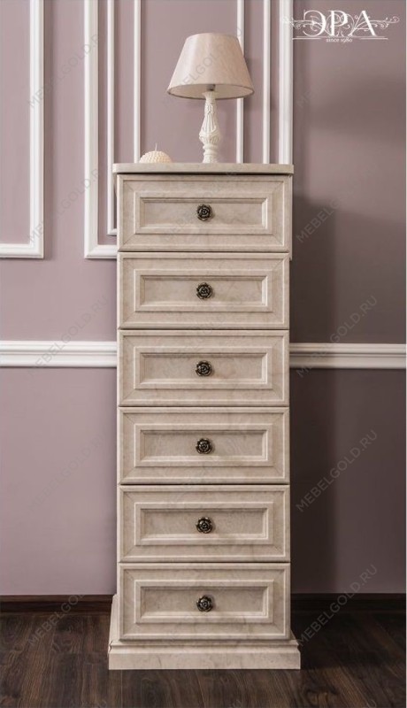 Комод Афина 6 ящиков крем корень | изображение 2