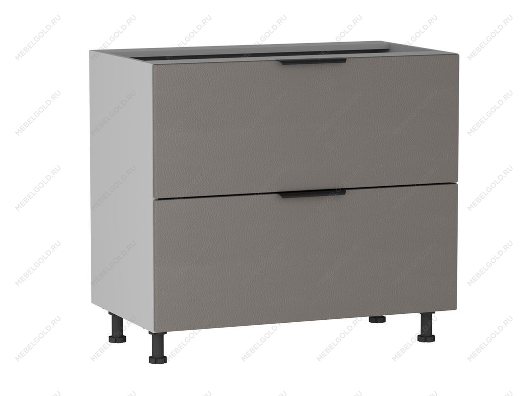 Стол с ящиками СЯ-2-90, Ватель (900*523*820) Экокожа Мокко, 23724