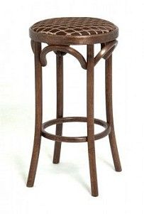 Табурет барный 650 Венский мягкий (темный тон, ткань 3 brown)