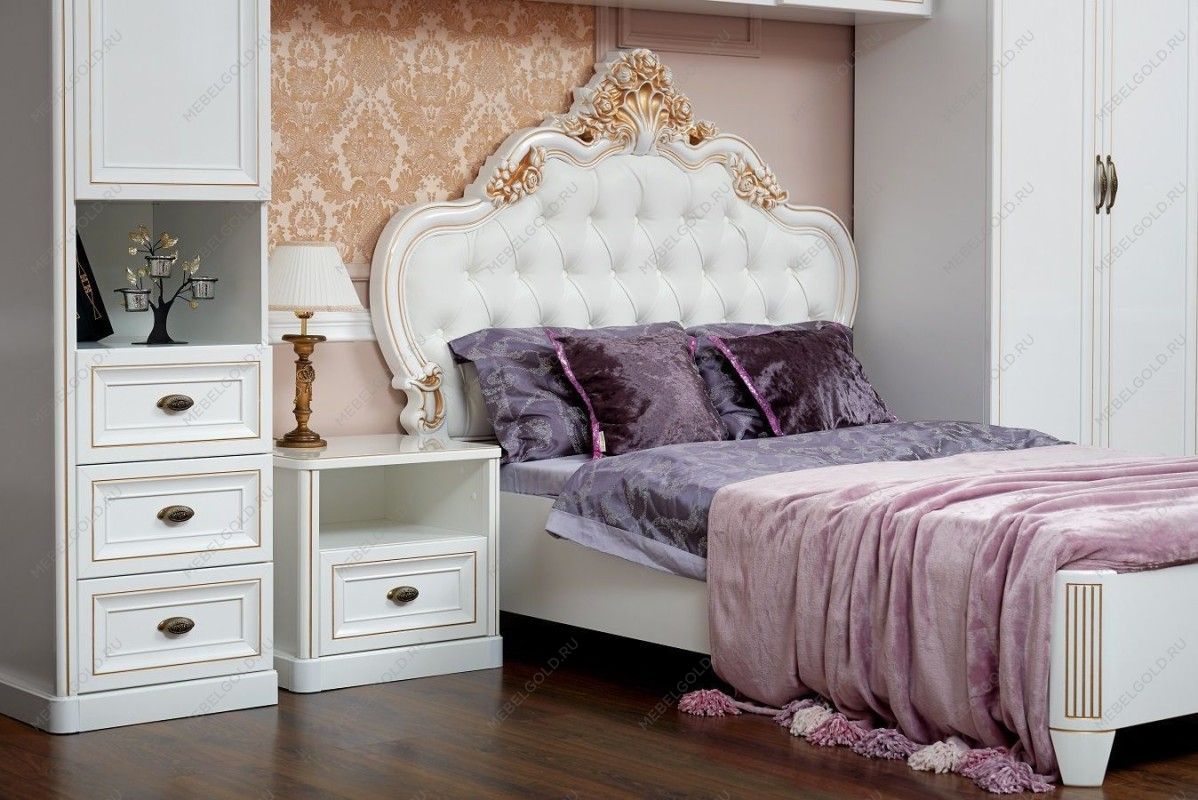 Тумба прикроватная детская Натали белый глянец | изображение 4