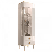 Лобня - Витрина 1-ств. (правая) Римини СОЛО (слоновая кость золото) РМВ1-1С (s)