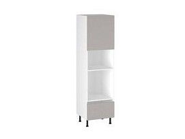 Шкаф-пенал П-1, Виста (600*586*2216) Экокожа Бежевый, 26462