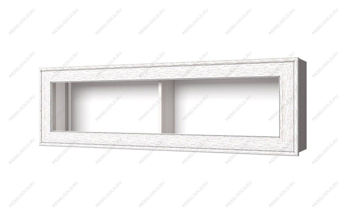 Полка навесная Тиффани 1V вудлайн кремовый