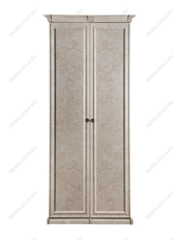 Шкаф Афина 2-дверный без зеркал крем корень | изображение 1