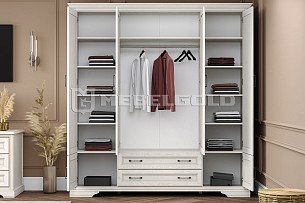 Шкаф Стилиус SZF6D2S (Лиственница сибирская)