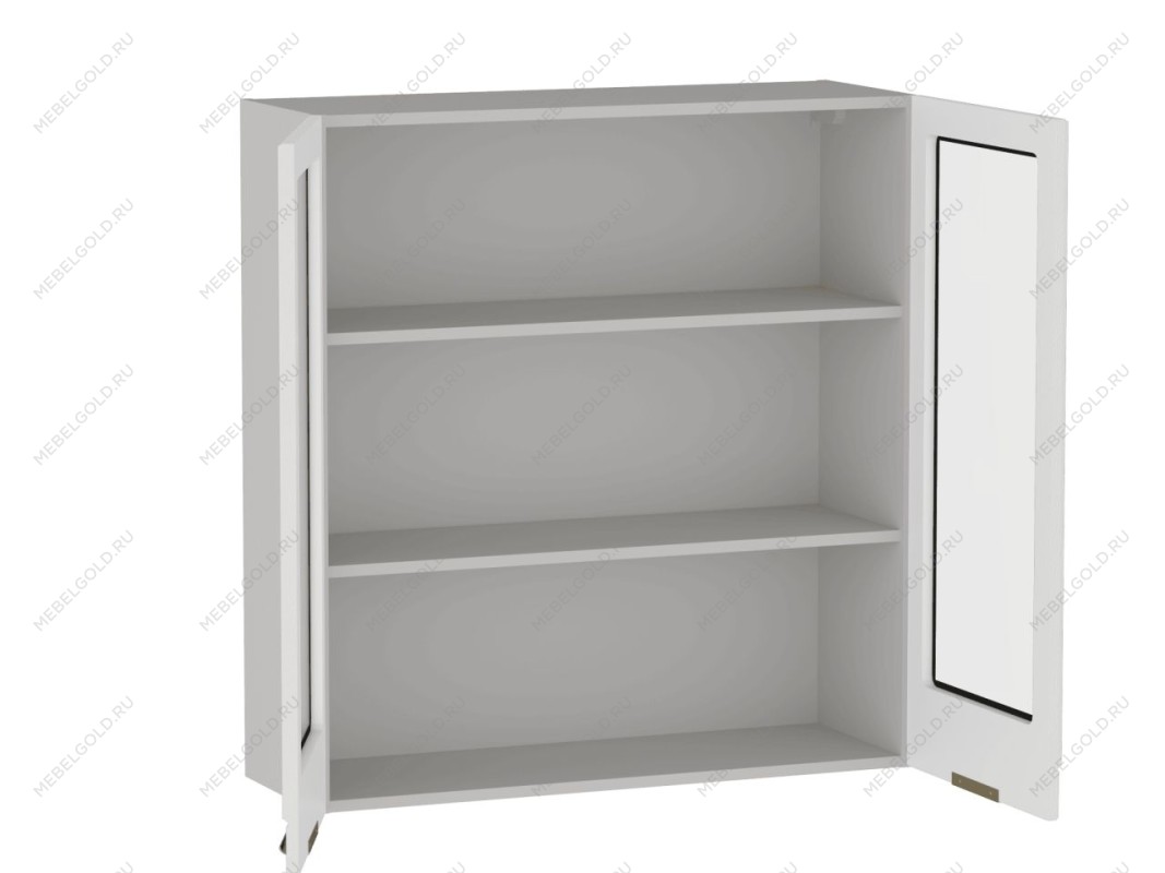 Шкаф 960 ШСТ-90, Берта (900*321*960) Экокожа Белый, 25344 | изображение 1