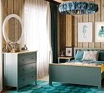 САГА тумба темно-бирюзовая/ясень | изображение 6